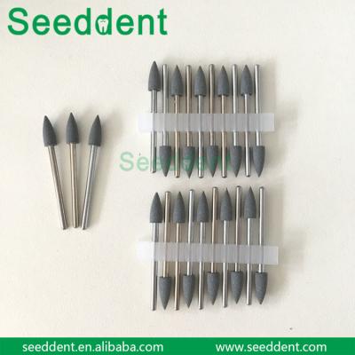 China Silicon Rubber Polishing Burs / Dental HP Polishing Burs / Dental Abrasive Material for sale