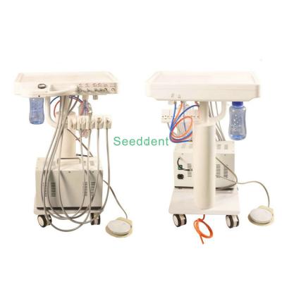 China Mobile Dental Unit / Dental Trolley with Air Pump SE-Q027 for sale