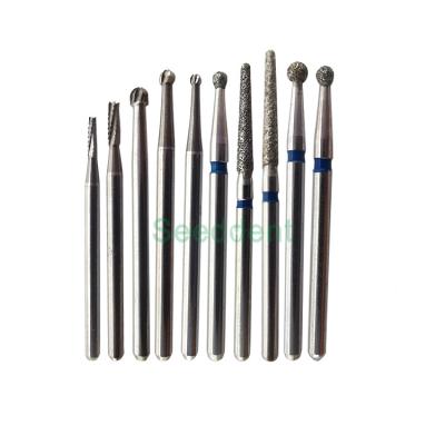 China 1905 Dental Burs Diamond Kit Oral Surgery FG Long Shank Burs / FG Tungsten Carbide Burs SE-1905 for sale