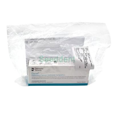 China Dentsply Sirona Dycal Radiopaque Calcium Hydroxide Composition 13g+11g for sale