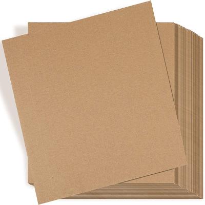 China Brown recyclable corrugated cardboard flat board is inserted into the separator to protect the product from damage during transport for sale