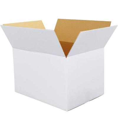 China Recyclable Wholesale Custom Logo Corrugated Cardboard Kraft Paper Mailing Mailing Boxes for sale