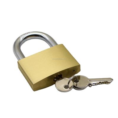 China Door/luggage lock lock sample 30mm cheap padlock brass padlock good quality heavy duty sorting security available circle for sale