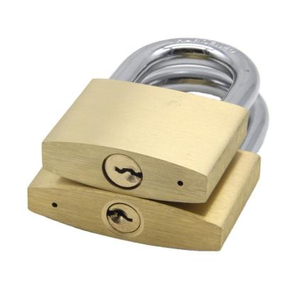 China Waterproof Thin Type Available Anti Theft Security Door Lock Brass Padlock Waterproof Sample Good Quality Brass Locks for sale