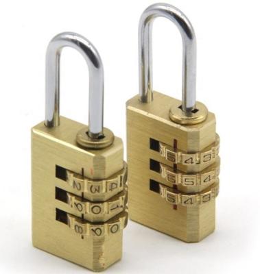 China Waterproof 25mm Sample Handbag Combination Handbag Lock Security Cheap Waterproof Brass Padlock Available for sale