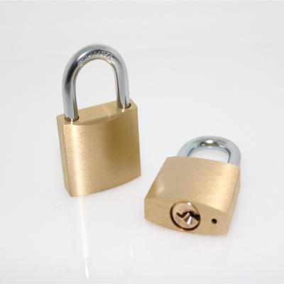 China Heavy Duty Brass High Security Master Key Cheap Padlock Door Lock / Padlock Luggage Lock 40mm for sale