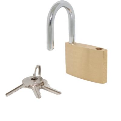 China Reliable Solid Thin Type Padlocks 40mm Brass Padlocks Cheap Wholesale Security Door Locks Reliable for sale