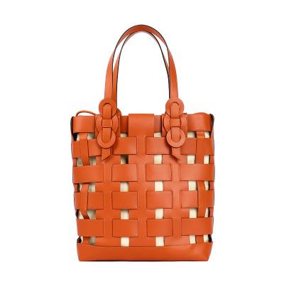 China Fashion new OEM designer 2021 genuine leather handbags trendy fashion high quality handbags for sale