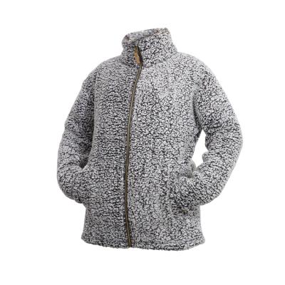 China Wholesale Viable Cloth Winter Fleece Shirt Warm Women's Long Sleeve Zipper Fleece Quilting Jacket Coat New for sale