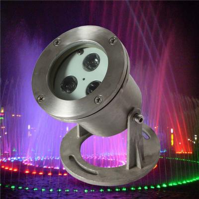 China 3W RGB LED Pool Lights / DMX512 LED Lights For Swimming Pools / Aquarium for sale