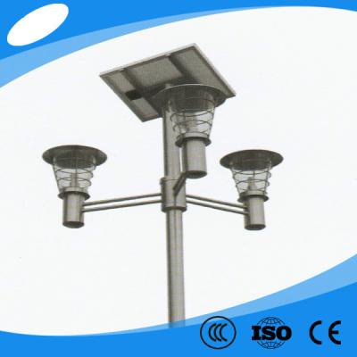 China High Lumen Solar Power Garden Lights , 6000K LED Solar Street Light for sale