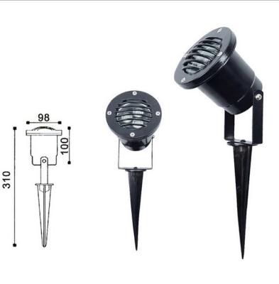 중국 아무 방사선도 야드를 위해 고능률 방수 12v LED 정원에 의하여 점화하지 않습니다 판매용