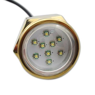 China 27 W Bright Led Underwater Boat Lights / Led Drain Plug Light for sale