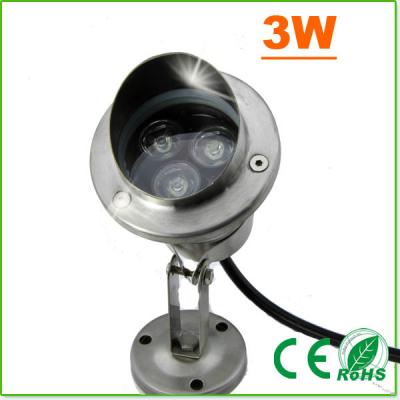 China Aluminium RGB Kleur die Geleide Waterdichte Lichten 12v 3 Watts IP68 veranderen Te koop