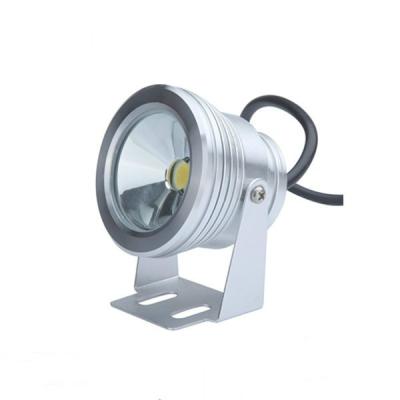 China Unterwasserlichter IP68 1000lm LED, weißer LED heller Fernkontrollepool-Unterwasserteich Foun DC12V 10W RGB/ zu verkaufen