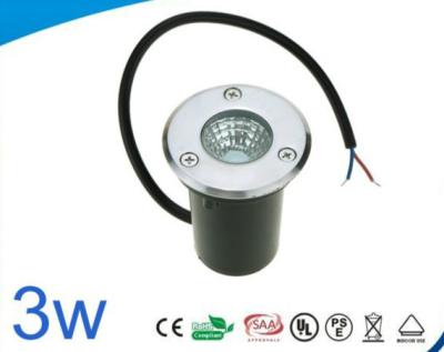 China COB 3 Watt Buried Underground Led Light IP 67 3 Years Warranty for sale