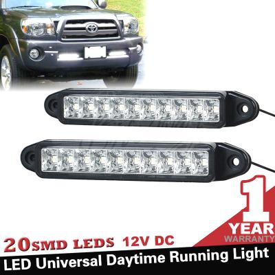 China 12V o caminhão ATV UTV SYV do farol DRL do carro do diodo emissor de luz da C.C. 20 SMD conduziu luz running do dia à venda