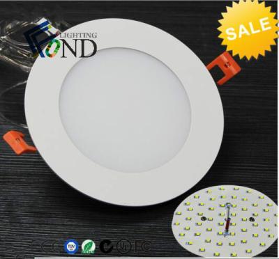 Cina CE quadrato rotondo bianco Rohs delle luci di pannello LED della plafoniera di alluminio di 15W in vendita