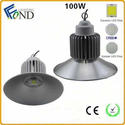 China Pure White / White / Warm White LED High bay industrial lighting 100w PFC0.95 for sale