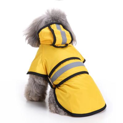 China Summer Puppy Clothing Viable Outdoor Dog Raincoats Custom Pet Raincoats For Large Dogs for sale