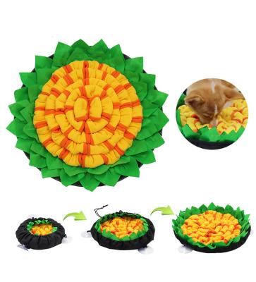 China Hot Selling Travel Puppy Pet Nose Mat Reusable Pet Training Pad Dog Cat Feeding Mat Pad for sale