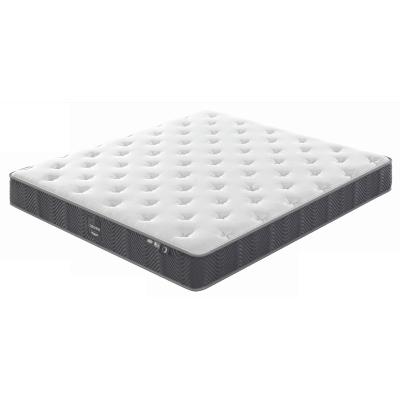 China Hypoallergenic Black Rim 10 Layer 9.5 Inch Hotel Double 5 Zone Pocket Spring 100% Latex Foam Mattress Home for sale