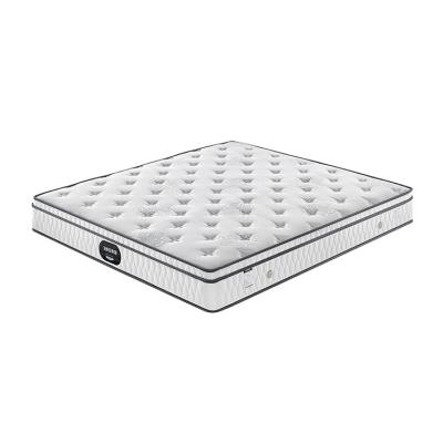 China 10 Inch Hypoallergenic Euro Hotel King Latex Foam Spring Antibacterial Adult Home Mattress 9 Ply Top for sale