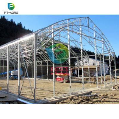 China Easily Assembled Agriculture Greenhouse India Tropical Greenhouse for sale