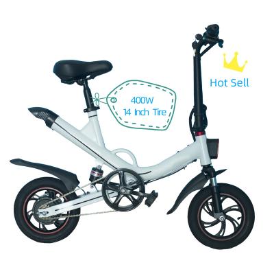 China 400w 36v 10ah Hot Sale Mini Aluminum Alloy Electric Bicycle Folding Portable Electric Bike Eu Warehouse Stock for sale