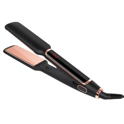 China Natural Negative Ion Amazon Hair Straightener Bestselling Professional Customize Flat Iron Fast Heating2 in1 Negative Ion Hair Tools Hair Styler for sale