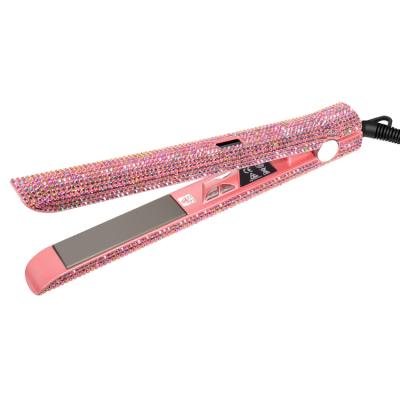 China Wholesale Custom Kaylux Bling Diamond Flat Iron Shenzhen Diamond Flat Iron Factory for sale