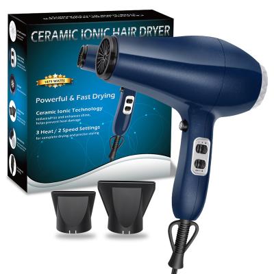 China Wholesale Custom Ionic Printed Hair Dryer Portable Electric Quick Dry Hair Dryer and Household Professional Salon Use for sale