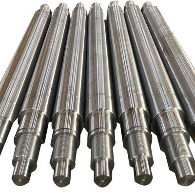 China Industrial Equipment Shaft Shaft Threaded Shaft Machining Parts Custom Precision Chrome Plated Linear Shaft Spare Parts for sale