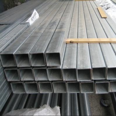 China Seamless Galvanized Square Steel Structure Pipe Q345b 110x110 8x8 4x4 Tube Supplier for sale