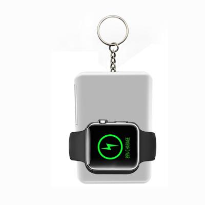 China Portable Mini Wireless Watch Key Chain Watch Charging Apple Watch Wireless Charger For iWatch 7 6 5 4 3 2 1 for sale