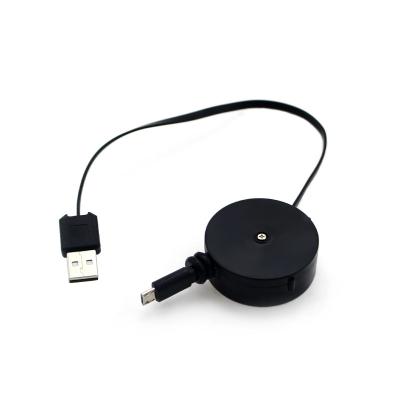 China Factory Price USB Cable 2A Current High Quality Mobile Phone Retractable Type C Cable for sale