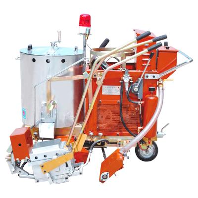 China Convex Oscillating Thermoplastic Marking Machine Paint Road Marking Machine For Road Construction for sale