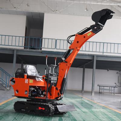 China Construction Digging Ready To Ship Mini Excavator 0.8 Ton Hydraulic Excavator Mini Digger for sale