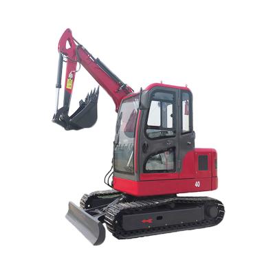 China 0.26M3 Bucket Free Shipping 4 Tons CE Certificate Mini Excavator With for sale