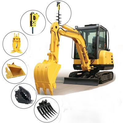 China Construction Digging/Good Bagger of Ton Excavator Small Excavator Mini Price 2.5 Garden for sale