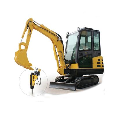 China Construction Digging / Cheap Garden Excavator 2500kg Mini Excavator 2.5t 2.5 Ton 2500kg With Ce Certification for sale