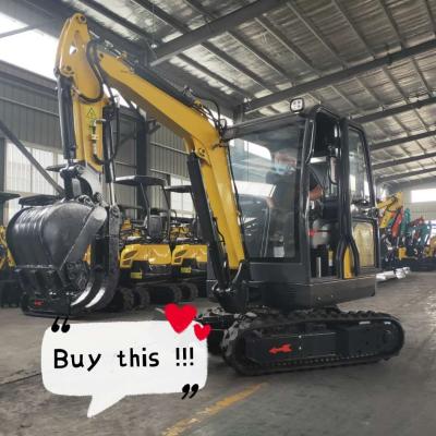 China Free Shipping Digging/Garden CE 2 Ton Hydraulic Mini Crawler Construction Excavator Small Digger With for sale