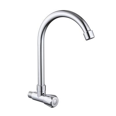 China Thermostatic Faucets China Supplier ABS Handle Single Cold Brass Cartridge Kitchen Faucets for sale