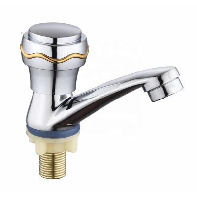 China New Design ABS Thermostatic Wheel Handle Faucets Brass Core Toilet Zinc Basin Faucet Bathroom Sink Faucet for sale