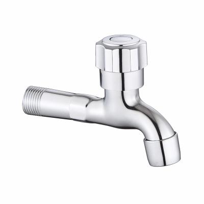 China China Traditional Sanitary Ware Chrome Plated Wall Mounted Cold Water Washing Machine Garden Bibcock Faucet Toilet Water Faucet for sale