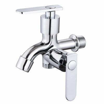 China China Wholesale Modern Washing Machine Water Faucet Dual Use Toilet Water Bib Faucet Garden Faucet for sale