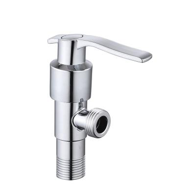 China Hot Sale Modern Sanitary Ware Single Lever Core Faucet Brass Trims Hose Control Angle Cock Valve for sale