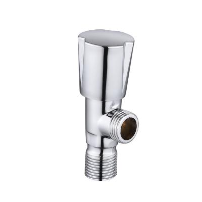 China Manufacture Modern Wholesale Angle Valve Toilet 1/2 Inch Chromed Plated Stop Valve for sale