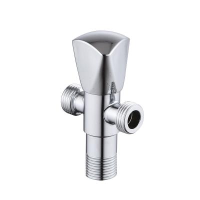 China Modern Sanitary Fitted Control 2 Way Wall Mounted Simple Cold Open Water Flush Toilet Stainless Steel Durable Angle Valve for sale