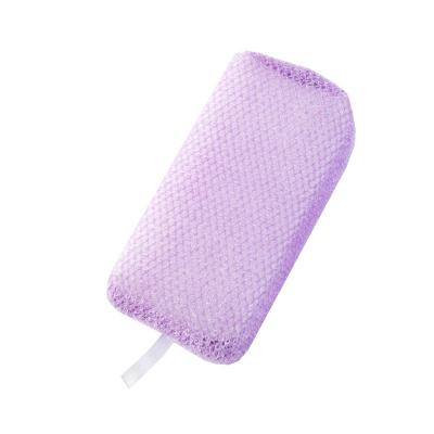 China EXFOLIATE Good Quality Colored Body Exfoliating Mesh Bath Sponge Cheap for sale